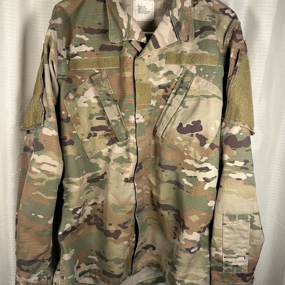 Men's Camouflage Military Style Shirt